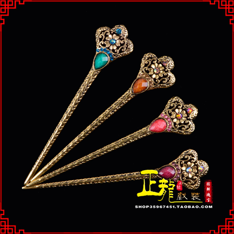 夏邑头饰老旦青衣员外夫人簪子 老旦发簪