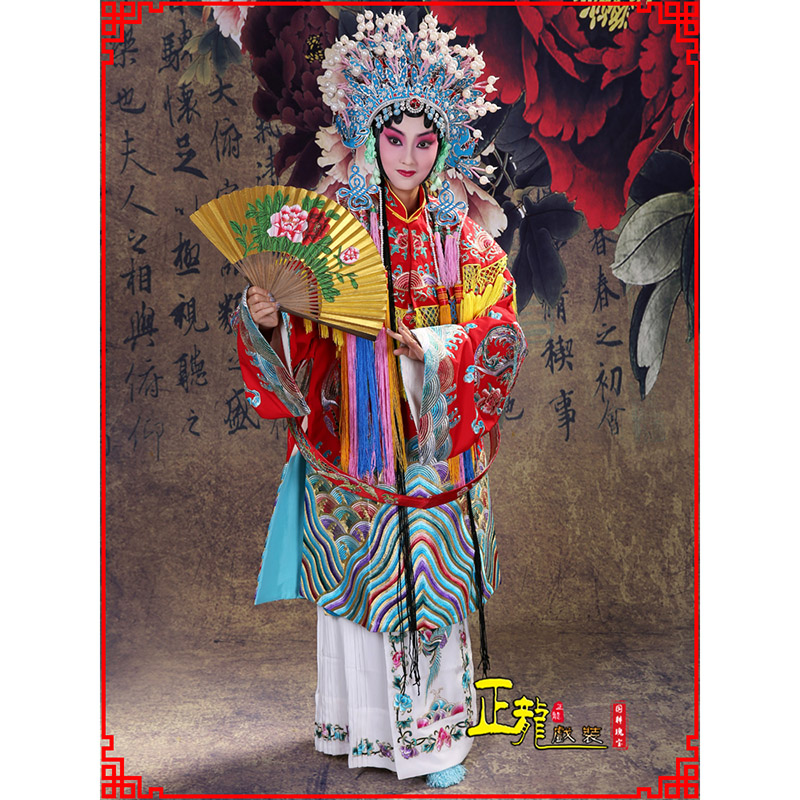 夏邑凤袍杨贵妃贵妃醉酒 软绉团凤女蟒