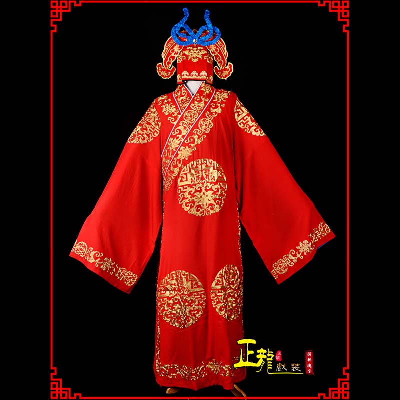 夏邑武生服装软绉全金武生衣