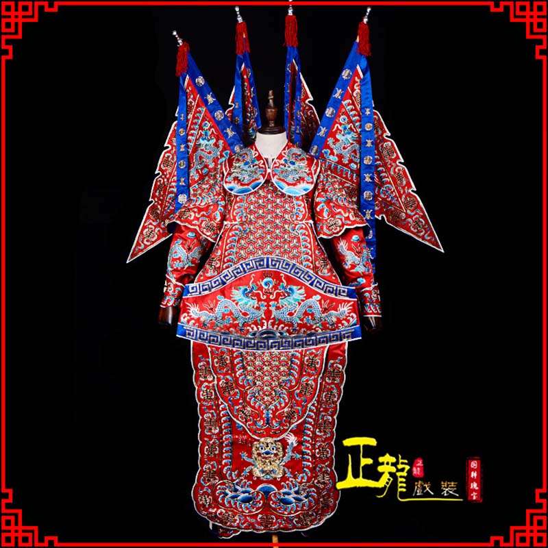 夏邑武生戏服戏曲武将靠
